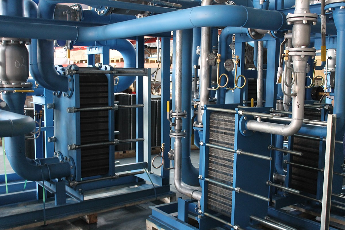 Пластинчатый теплообменник